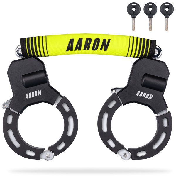 AARON Bolt Handschellenschloss für E-Scooter - Hochsicherheits-Design - Gelb Jetzt online