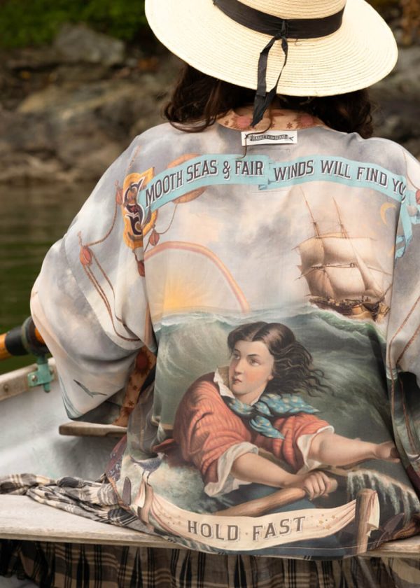 Market Of Stars Hold Fast Kurze Kimono Im Angebot